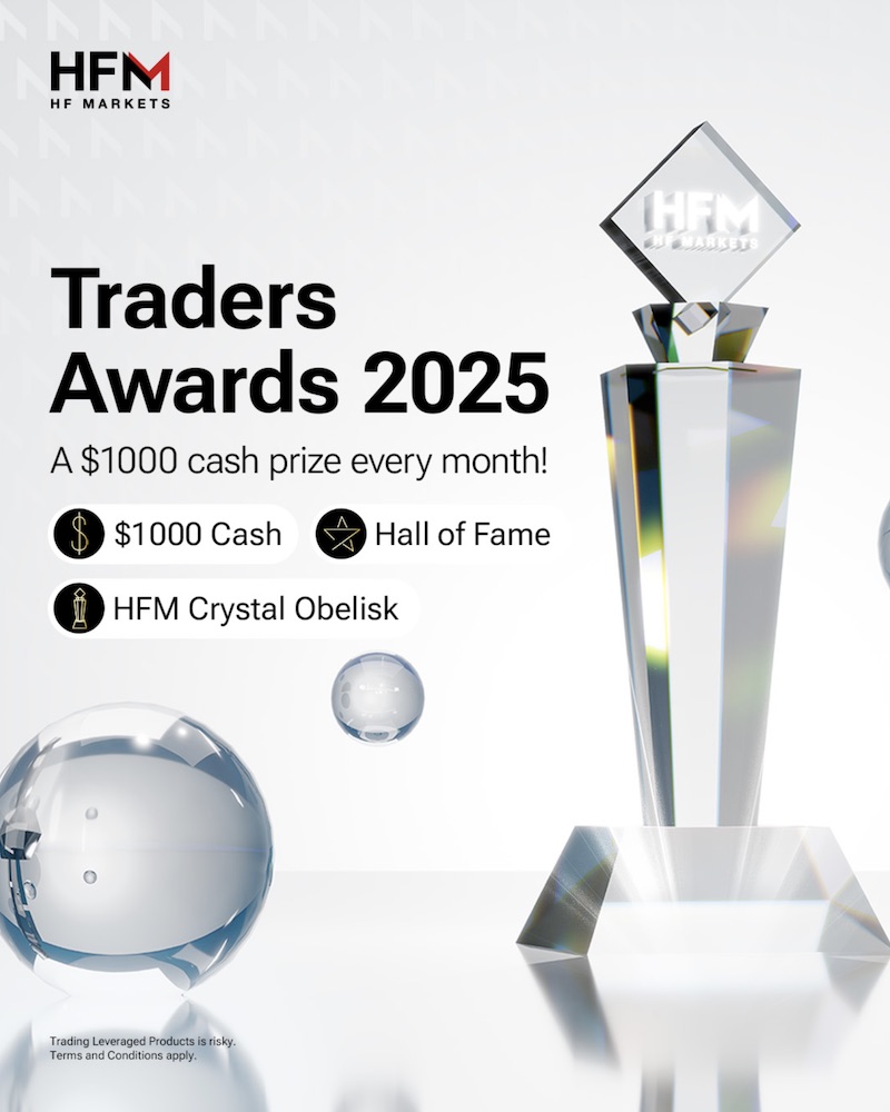 HFM Launches Monthly Traders Awards with $1,000 Cash Prize and Exclusive Honors
